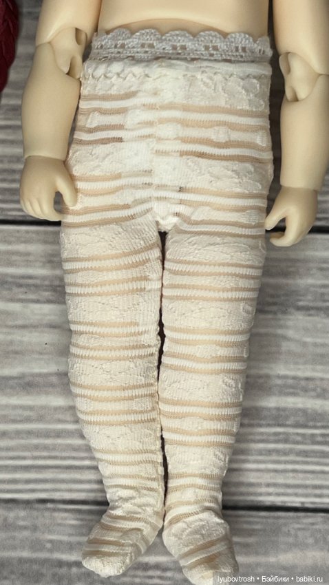 Комплект одежды + кожаная обувь для BJD 1/6 Q-baby (фото 3)