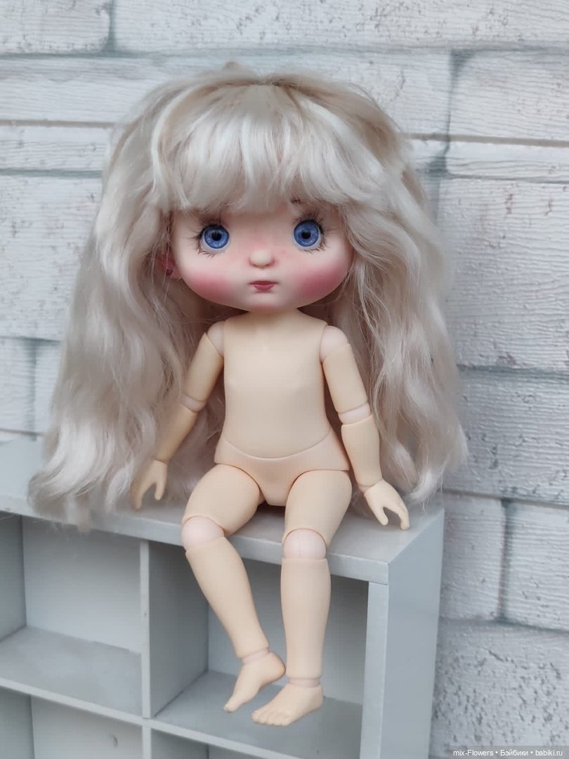 Ooak куколки, Нежная девочка Лаванда (фото 4)