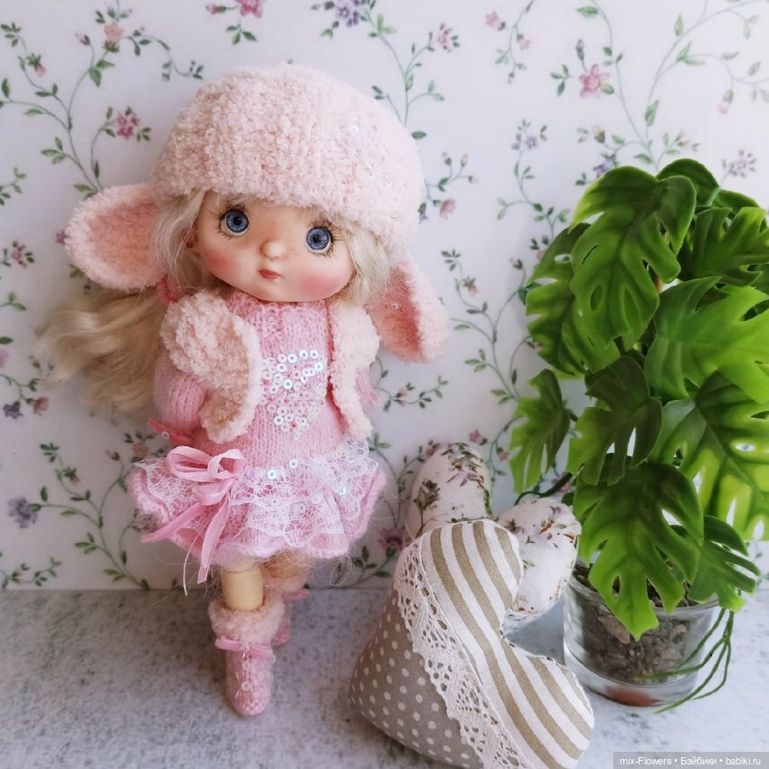 Ooak куколки, Нежная девочка Лаванда