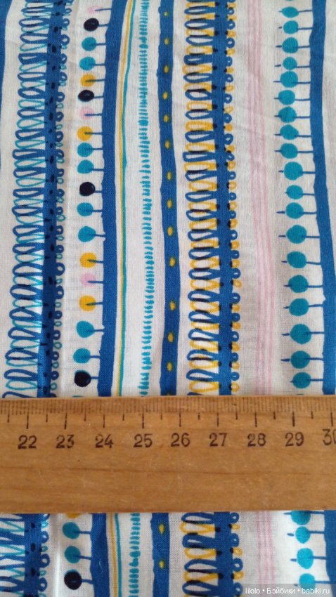 Лот ткани по типу батиста для кукольного рукоделия (фото 3)