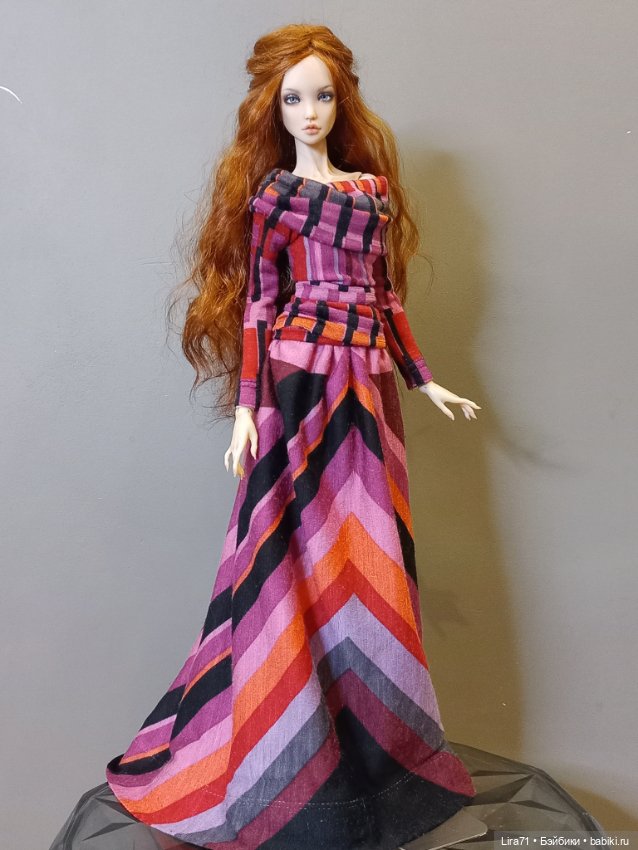 Платье для кукол бдж 1/4 — Одежда для BJD (фото 4)