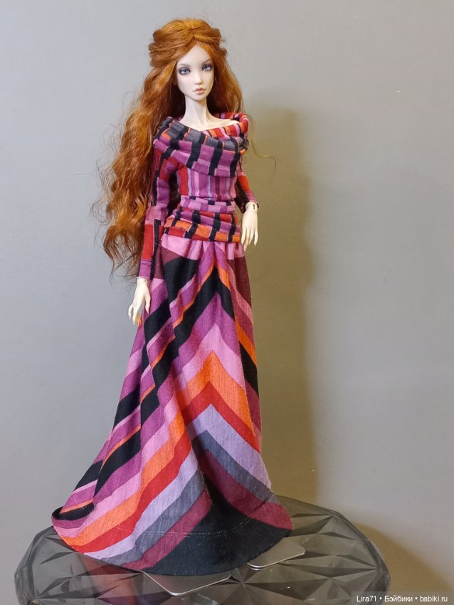 Платье для кукол бдж 1/4 — Одежда для BJD (фото 5)