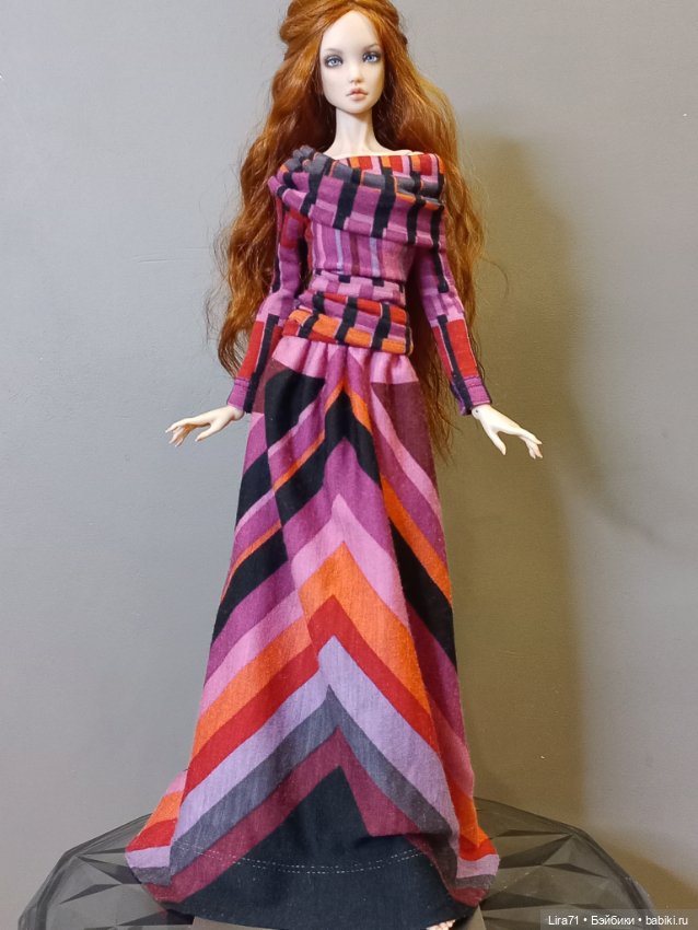 Платье для кукол бдж 1/4 — Одежда для BJD (фото 3)