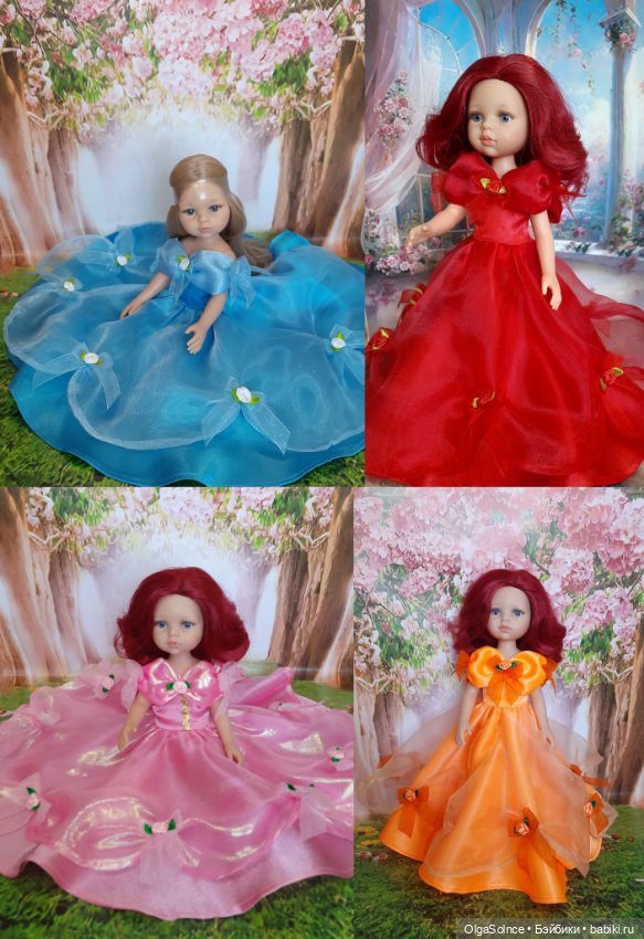 Платье принцесса для куклы паола рейна (фото 4)