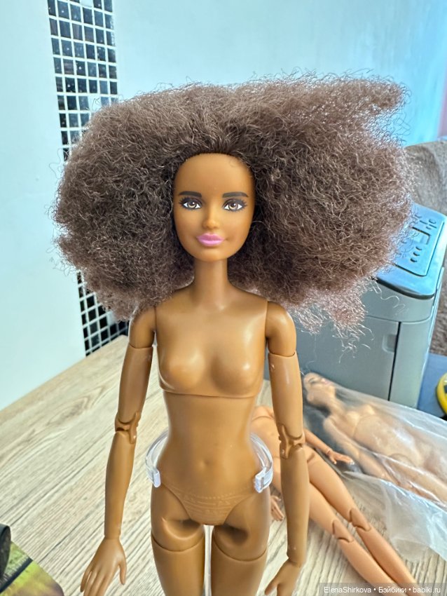 Barbie fashionistas 93 на теле мтм Аши (фото 6)
