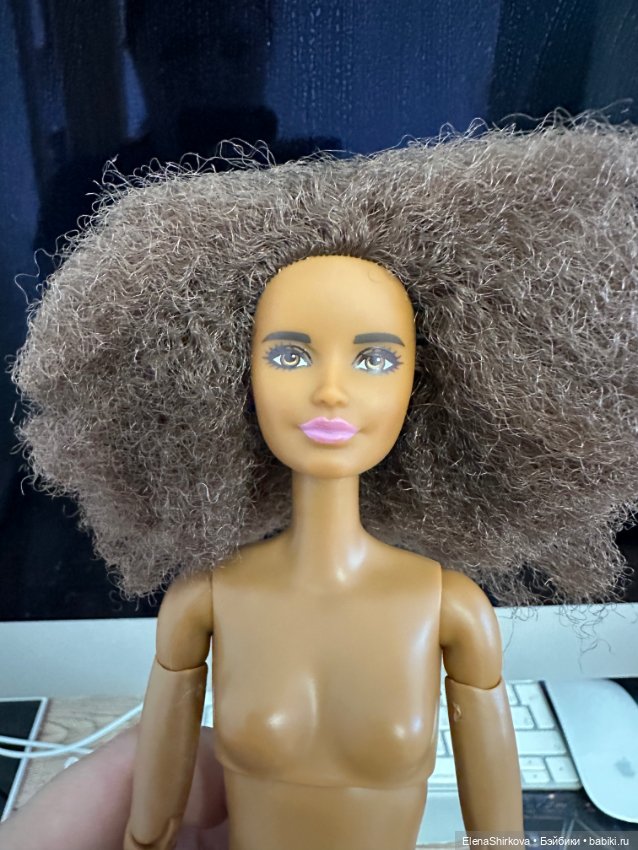 Barbie fashionistas 93 на теле мтм Аши (фото 8)