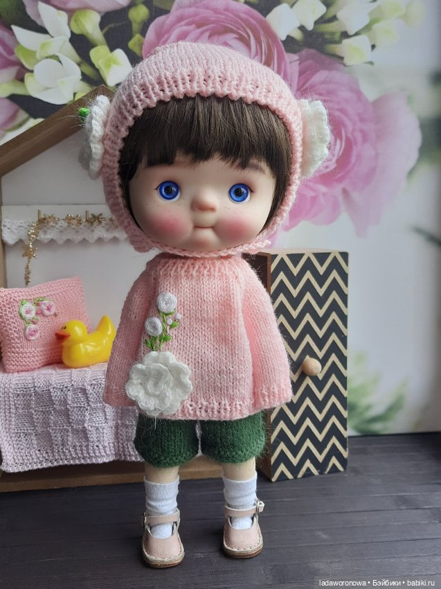 Вязаный комплект для большого Qbaby