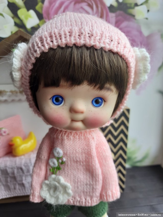 Вязаный комплект для большого Qbaby (фото 2)