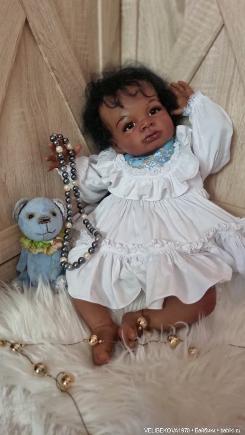 Этническая девочка Лэнни — Куклы реборн (фото 6)