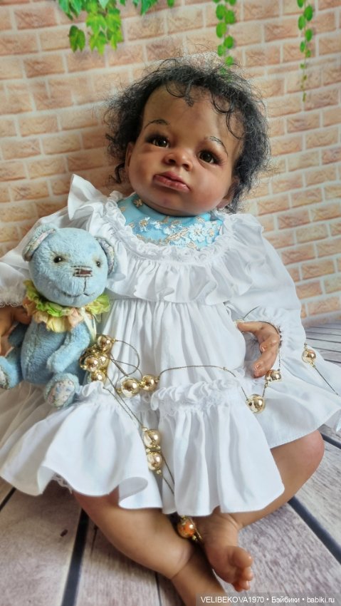 Этническая девочка Лэнни — Куклы реборн