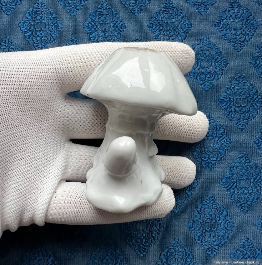 Редкая антикварная фигурка - вазочка - 6 см (фото 5)