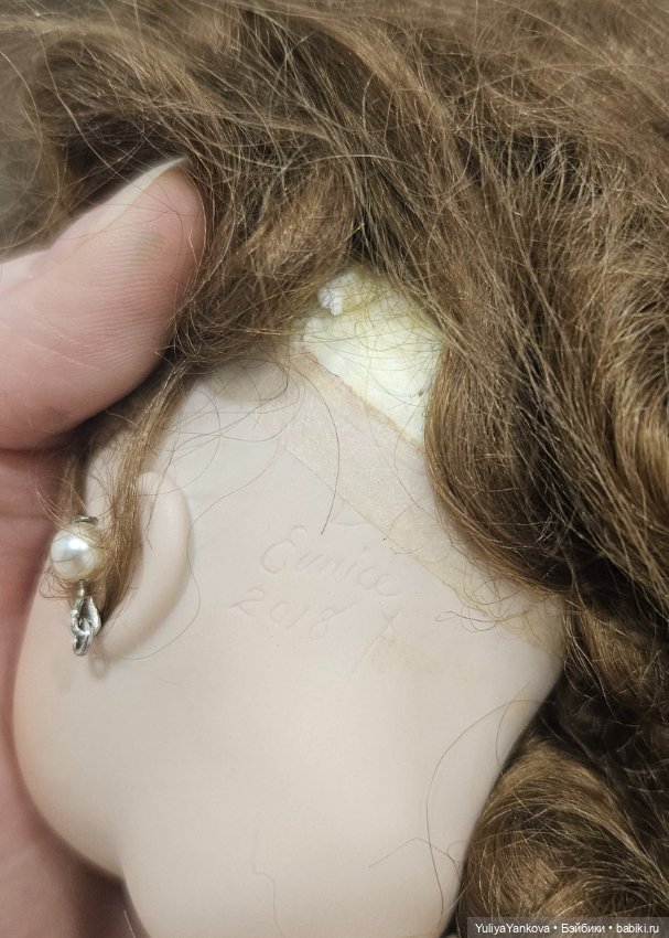 Реплика антикварной куклы Bru Jne (фото 5)