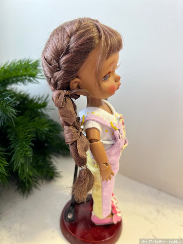 Парички Awen натуральный мохер размер 5/6 (фото 5)