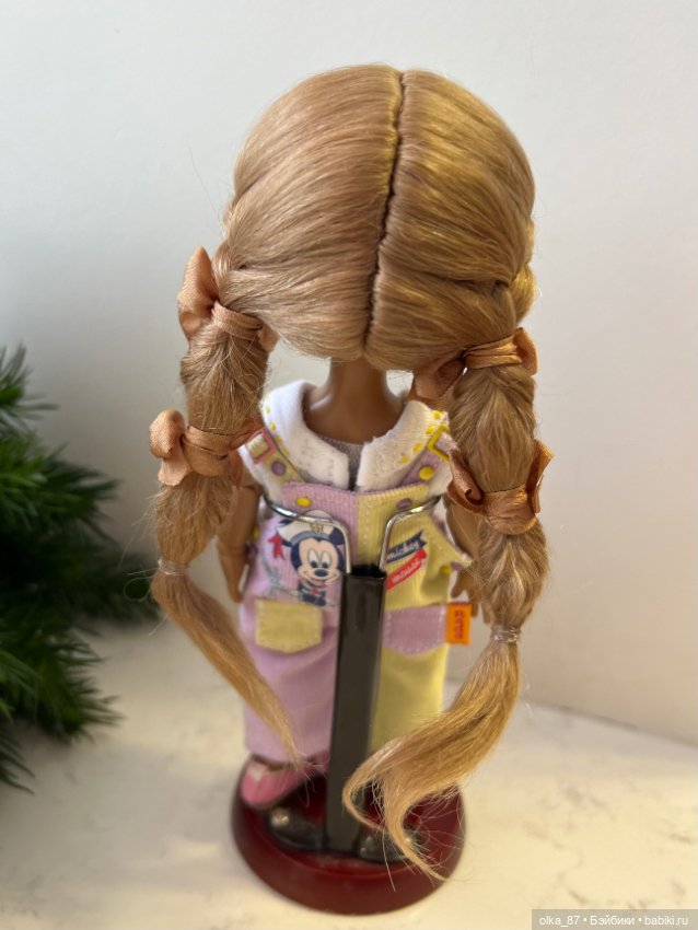 Парички Awen натуральный мохер размер 5/6 (фото 3)