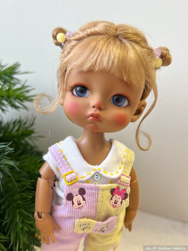 Парички Awen натуральный мохер размер 5/6 (фото 7)