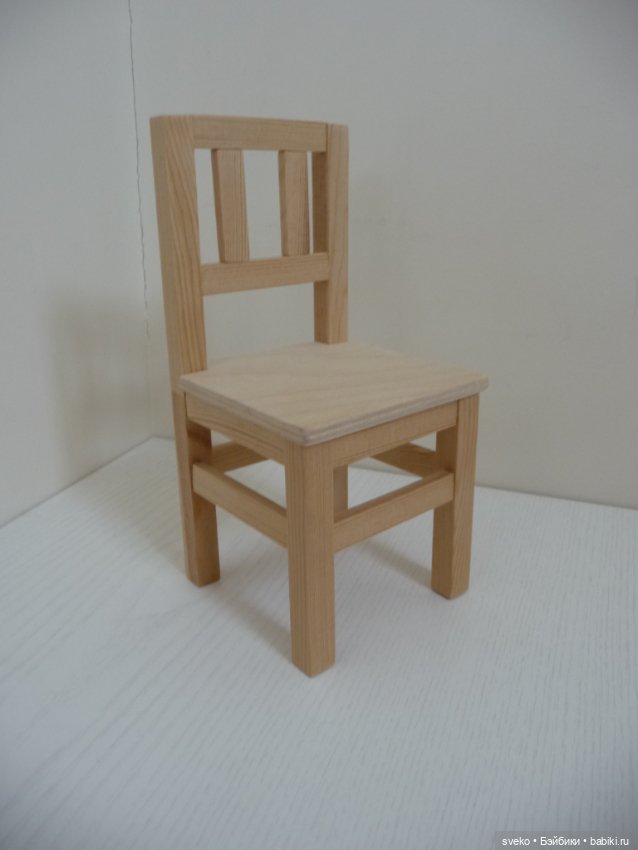 Стул для кукол ростом 30 -39 см (фото 3)