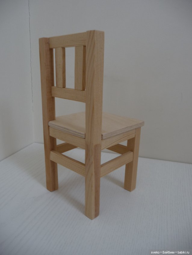 Стул для кукол ростом 30 -39 см (фото 4)