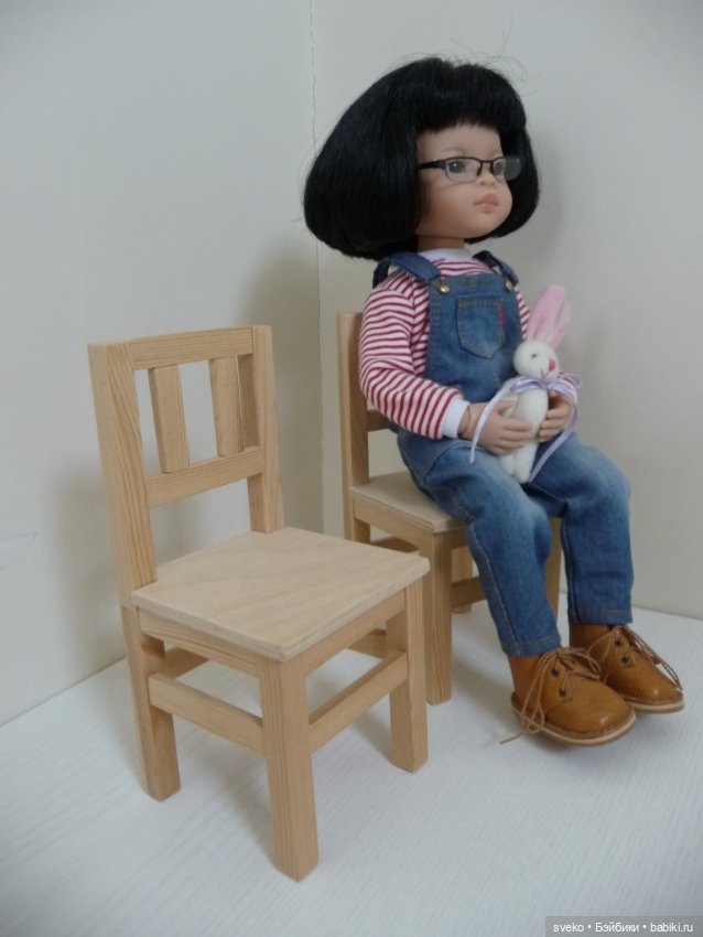 Стул для кукол ростом 30 -39 см (фото 2)