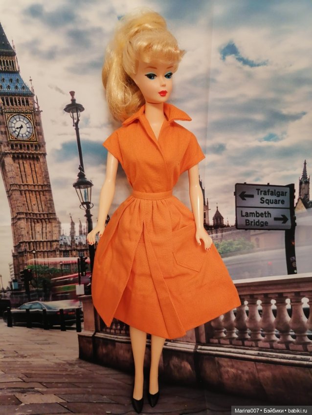 Винтажная одежда 60 годов для барби