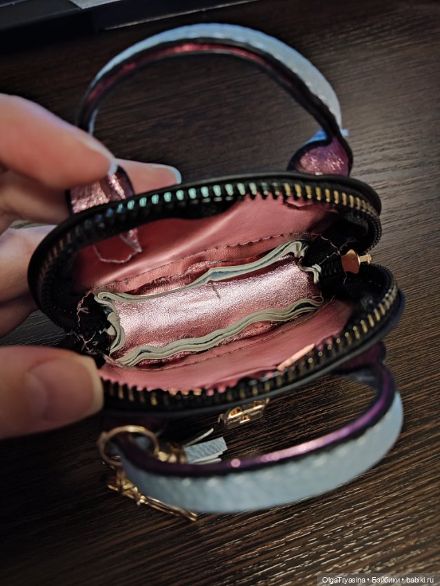 Сумка-тоут для кукол, голубая (фото 7)