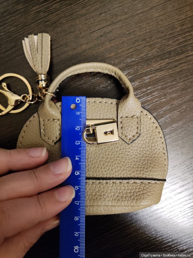 Сумка-тоут для кукол, бежевая (фото 3)