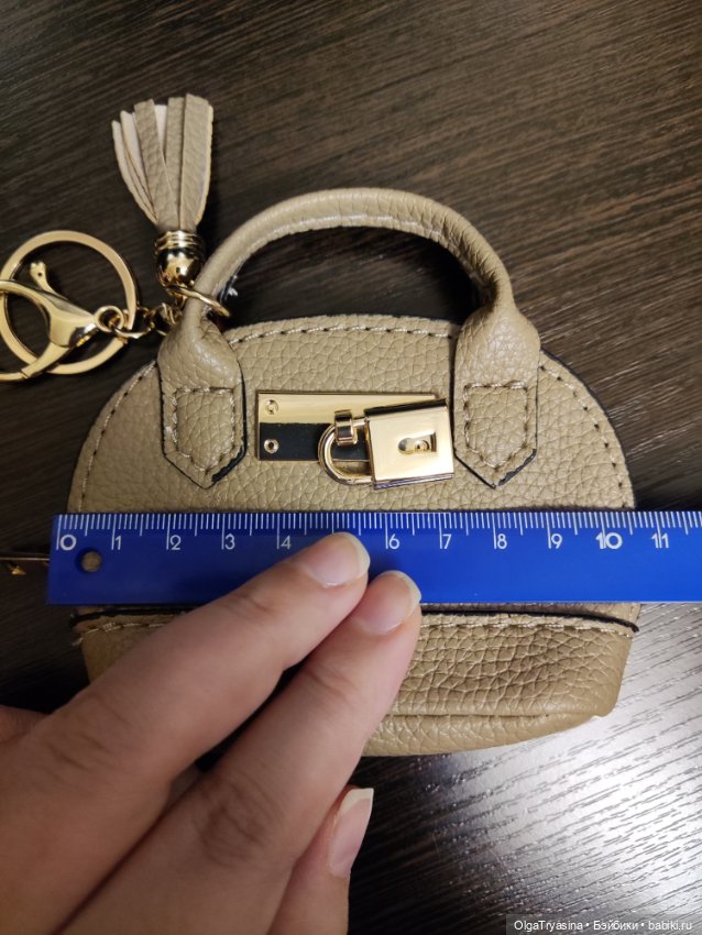 Сумка-тоут для кукол, бежевая (фото 2)