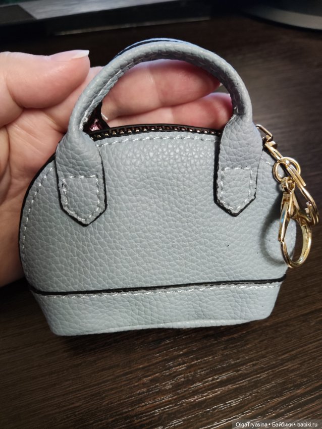 Сумка-тоут для кукол, голубая (фото 5)