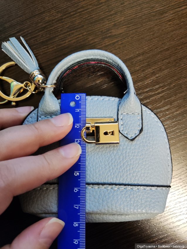 Сумка-тоут для кукол, голубая (фото 3)