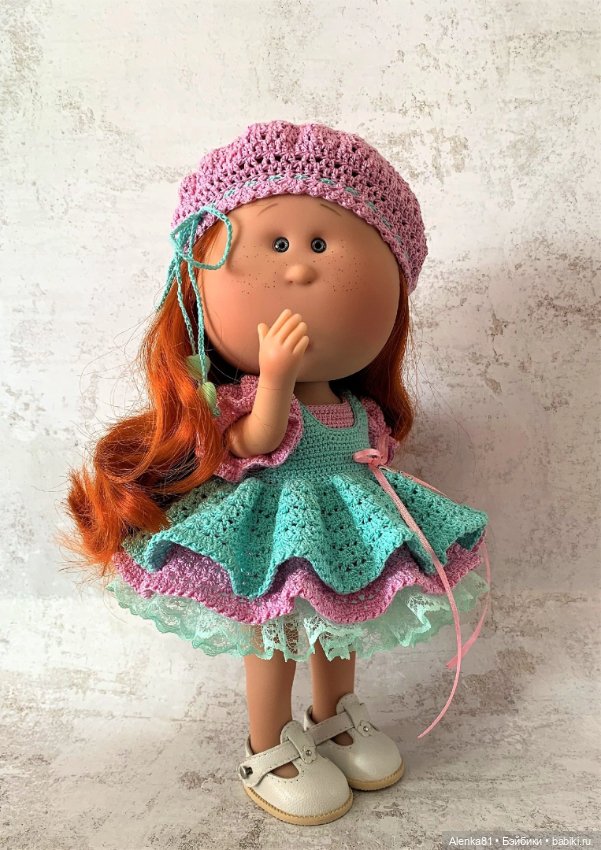 PDF Мастер-Класс по вязанию крючком "КОНФЕТКА- MIA" для кукол MIA (булочки) (фото 2)
