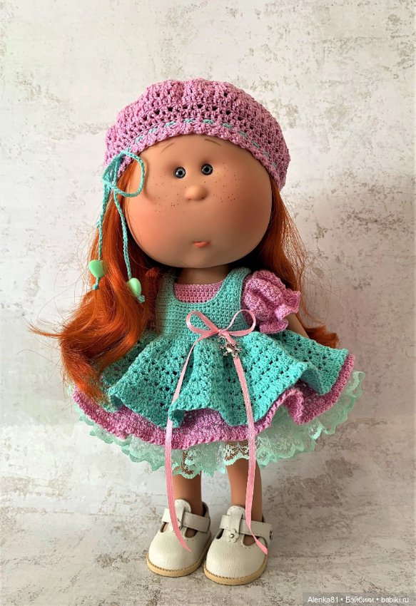 PDF Мастер-Класс по вязанию крючком "КОНФЕТКА- MIA" для кукол MIA (булочки)