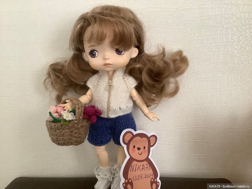 Вязаные наряды для куколки Xiaomi Monst (фото 2)