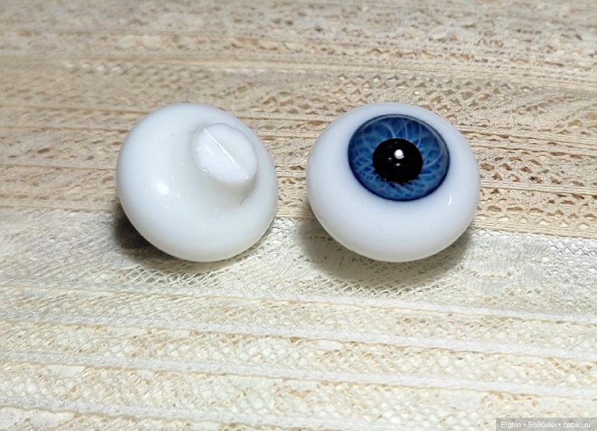 Французские спиральные paperweight глаза (фото 4)