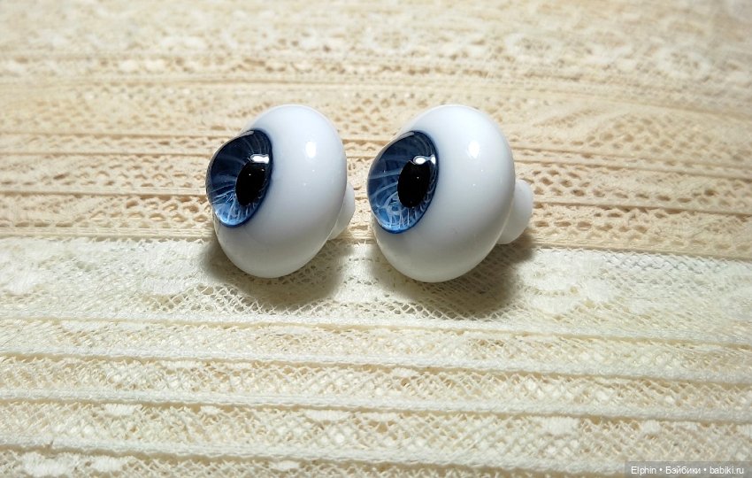 Французские спиральные paperweight глаза (фото 6)