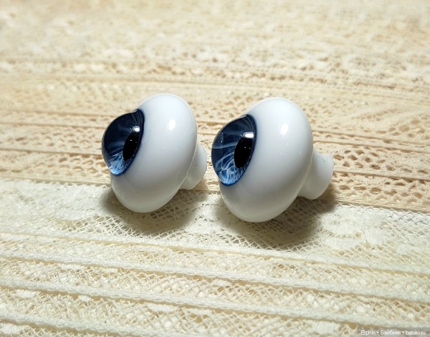 Французские спиральные paperweight глаза (фото 2)