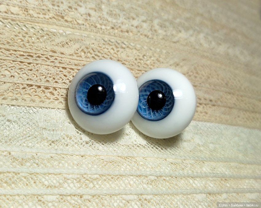 Французские спиральные paperweight глаза (фото 3)