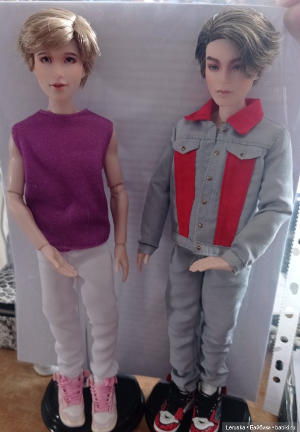 Улыбашка БТС с ООАКом — ООАК (кастом куклы) (фото 8)