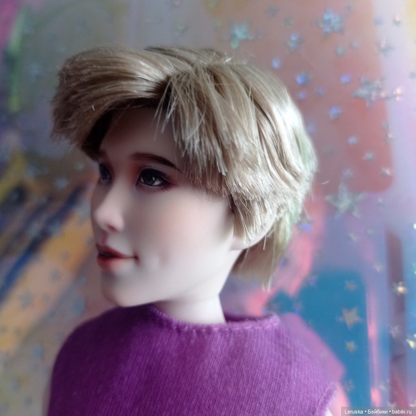 Улыбашка БТС с ООАКом — ООАК (кастом куклы) (фото 3)