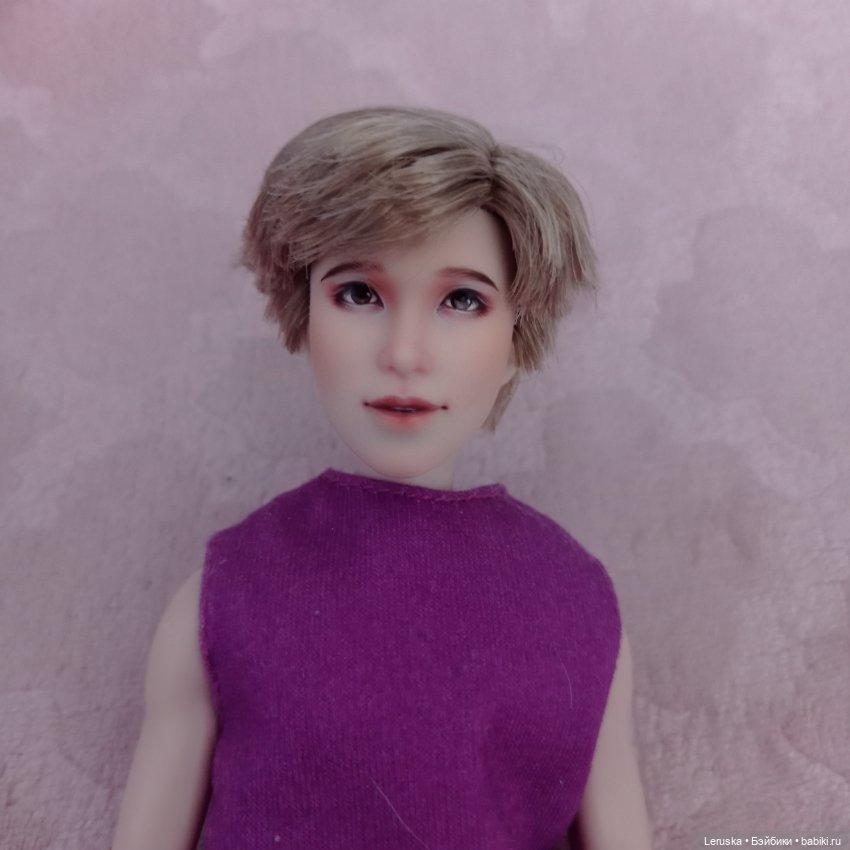 Улыбашка БТС с ООАКом — ООАК (кастом куклы) (фото 5)