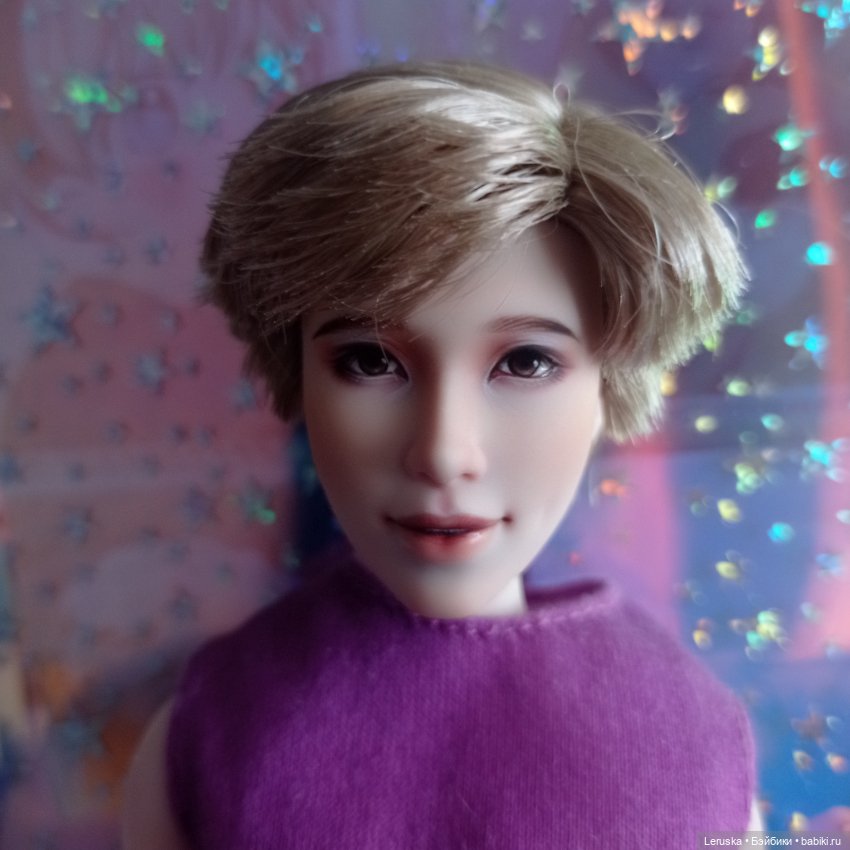 Улыбашка БТС с ООАКом — ООАК (кастом куклы)