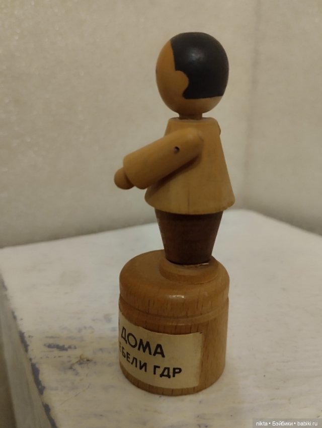 Деревянная игрушка ГДР Дергунчик (фото 2)