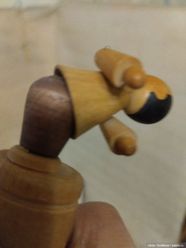 Деревянная игрушка ГДР Дергунчик (фото 6)