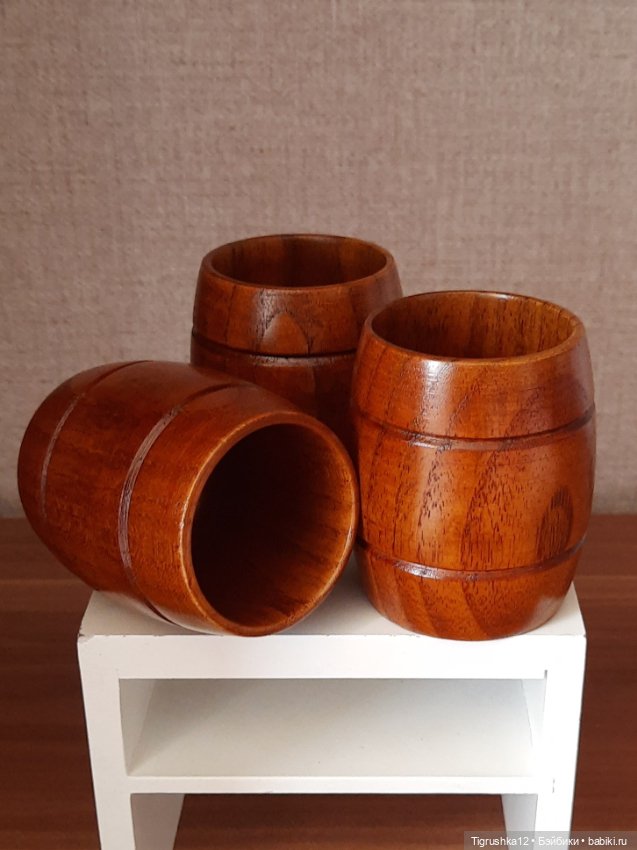 Большие деревянные бочки — Миниатюра для кукол (фото 7)