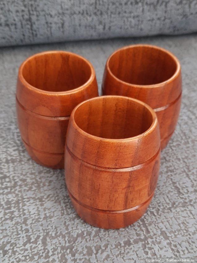 Большие деревянные бочки — Миниатюра для кукол (фото 4)