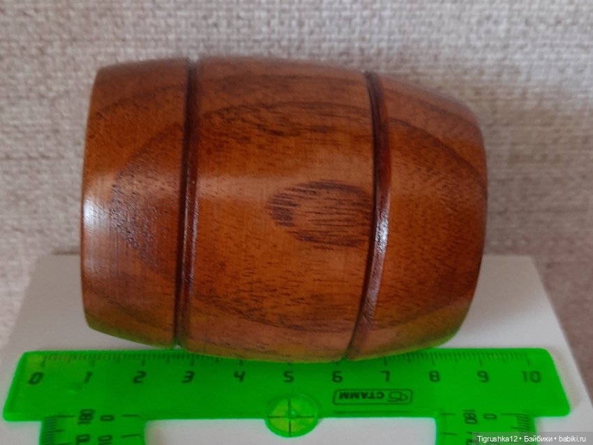 Большие деревянные бочки — Миниатюра для кукол (фото 10)