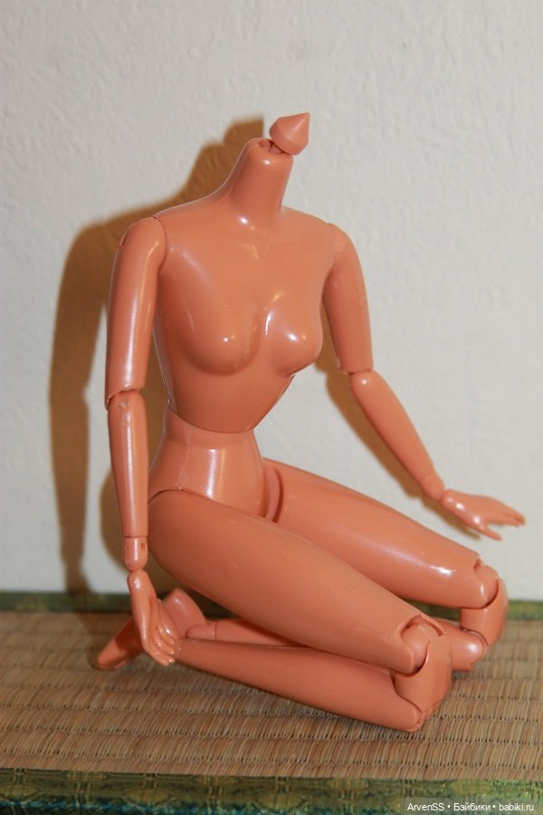 Тановое шарнирное тело Милли Noix De Rome (Япония) для кукол 1/6 (фото 4)