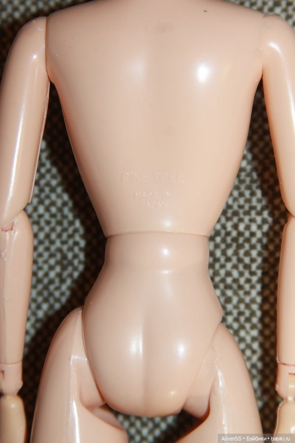 Светлое шарнирное тело Милли (Noix De Rome) для кукол 1/6 (фото 4)
