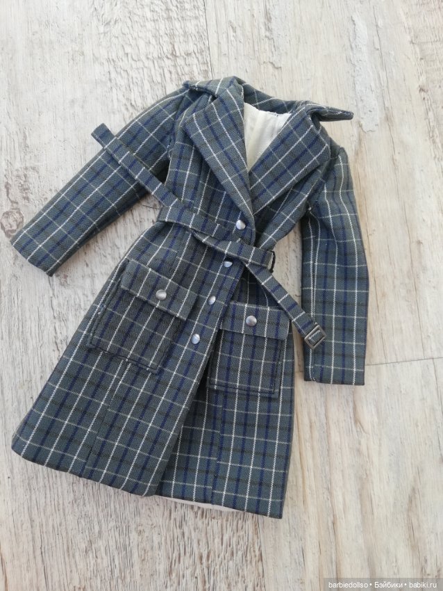Пальто для куклы 1:6 — Одежда для кукол