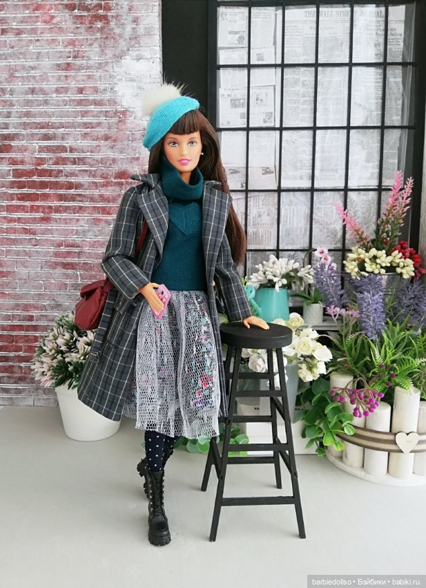 Пальто для куклы 1:6 — Одежда для кукол (фото 3)
