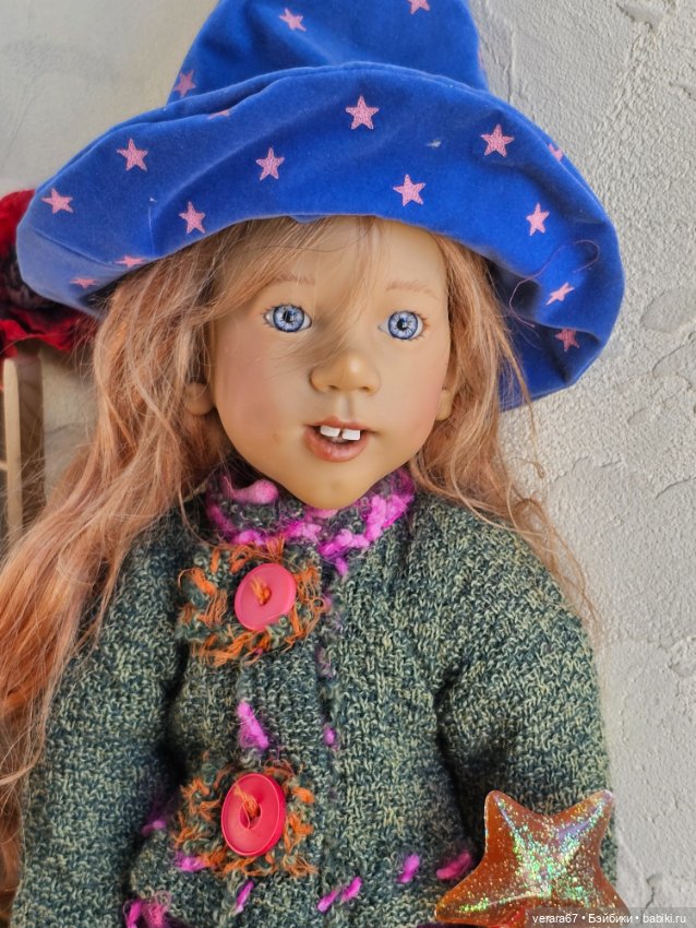 Смешная ведьмочка Pinki Pli от Annette Himstedt (фото 6)