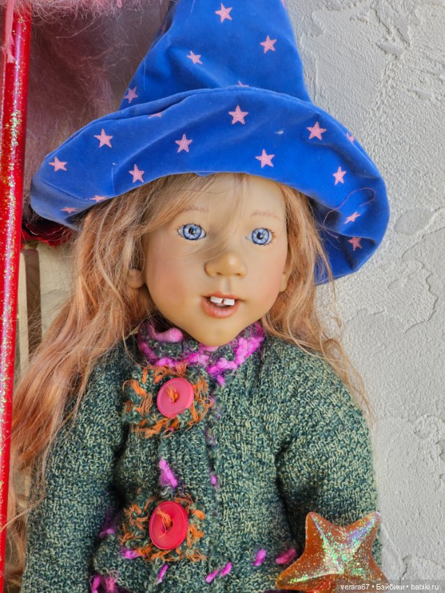 Смешная ведьмочка Pinki Pli от Annette Himstedt